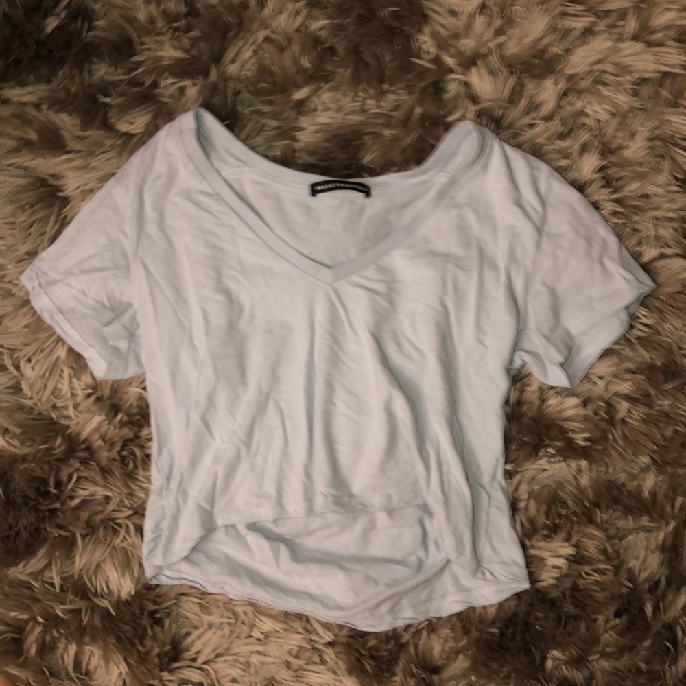 brandy blue crop top